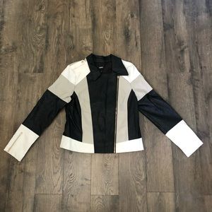 XOXO Faux Leather Jacket
